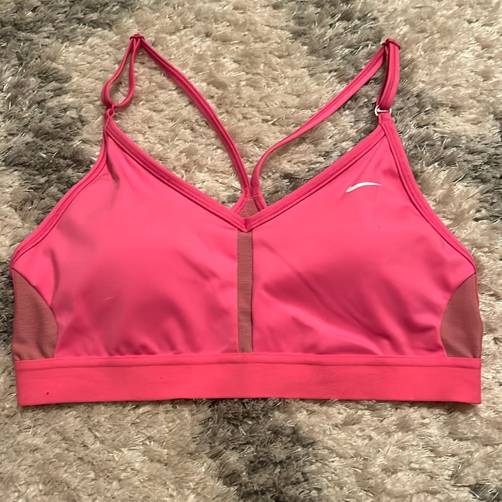 Nike Dri-Fit Hot Pink Sports Bra with Padding